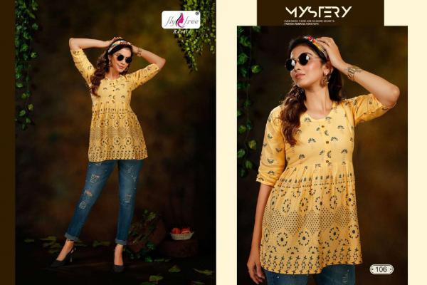 Fly Free Sinchan Fancy Wear Short Rayon Top Collection